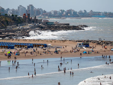Playa argentina. Imagen ilustrativa.