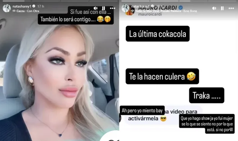 La amenaza de Natasha Rey que apunta directo a la intimidad de Icardi: “Voy a mostrar…”