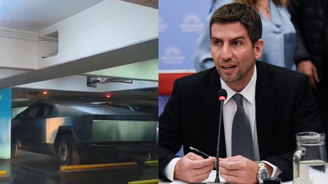 un diputado de lla llego al congreso con una tesla cybertruck valuada en mas de 100.000 dolares, ¿quien es?
