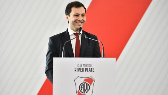 Stéfano Di Carlo, presidente de River.