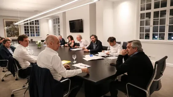 Hoy, primera cumbre para empezar a definir la extensión de la cuarentena