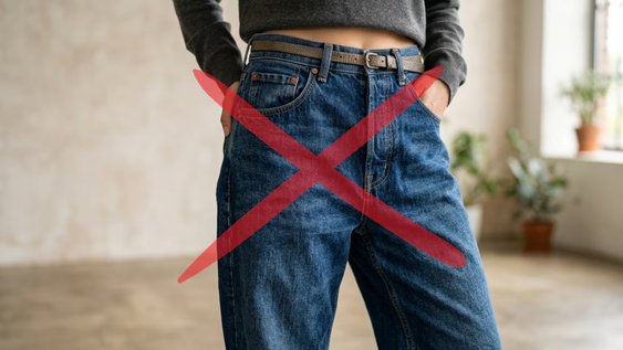 ya no se usan los jeans oversize: la tendencia que se impone este ano