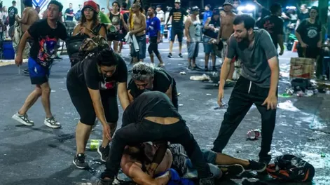 Empleado de seguridad golpeó a un joven en el recital de La Renga y lo dejó en terapia intensiva