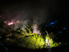 La fábrica donde ocurrió la explosión. La fábrica donde ocurrió la explosión.