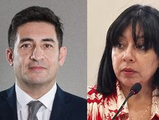 El juez Carlos Lima y la fiscal Virginia Branca, ambos se desempeñan en el Procedimiento Especial de Flagrancia.&nbsp;