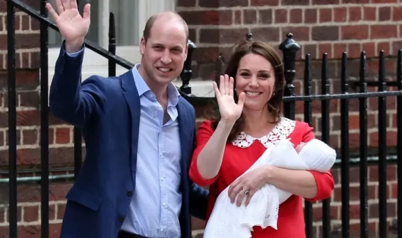 Nació el tercer hijo de Kate Middleton y el príncipe William