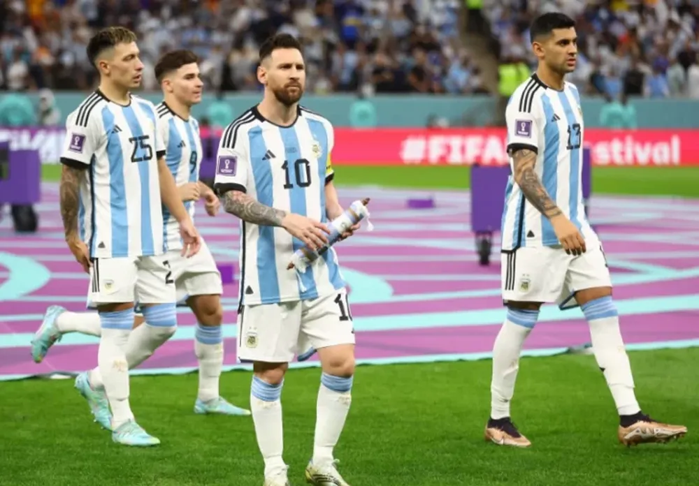 Messi superó a Maradona como el capitán argentino con más partidos en mundiales