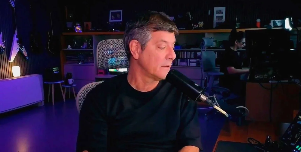 Mario Pergolini durante su programa de este viernes.