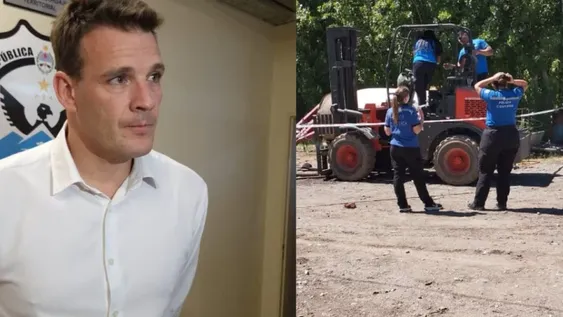 El fiscal Nicolás Schiattino habló en rueda de prensa sobre el caso.