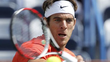 Del Potro jugó un buen partido pero perdió frente a Nadal