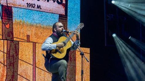 pancho santaren, revelacion cosquin 2026, llega por primera vez a san juan para participar de una pena solidaria