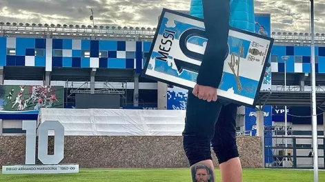 El sanjuanino que viaja por una firma de Messi y recibió un mensaje de Richarlison