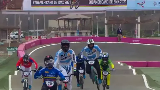 Chalo Molina volvió al plano internacional con un podio en el Panamericano de BMX