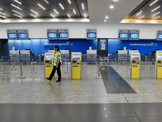 Paro en aeropuertos.- Paro en aeropuertos.-