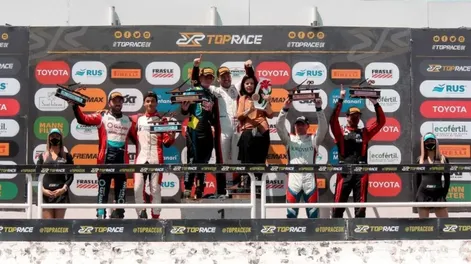 Fabricio Persia se subió al podio en el Top Race V6