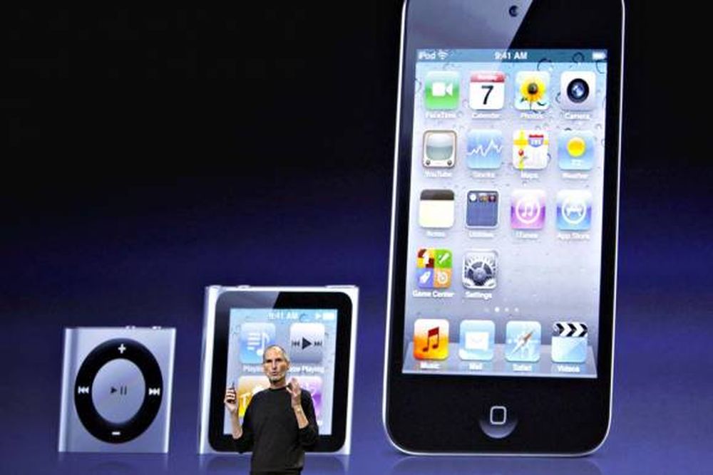 Apple le cambia la cara a los iPod