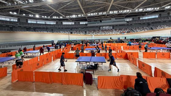 Velódromo. El coloso Chancay albergó el tenis de mesa y otros deportes de los Juegos Nacionales.