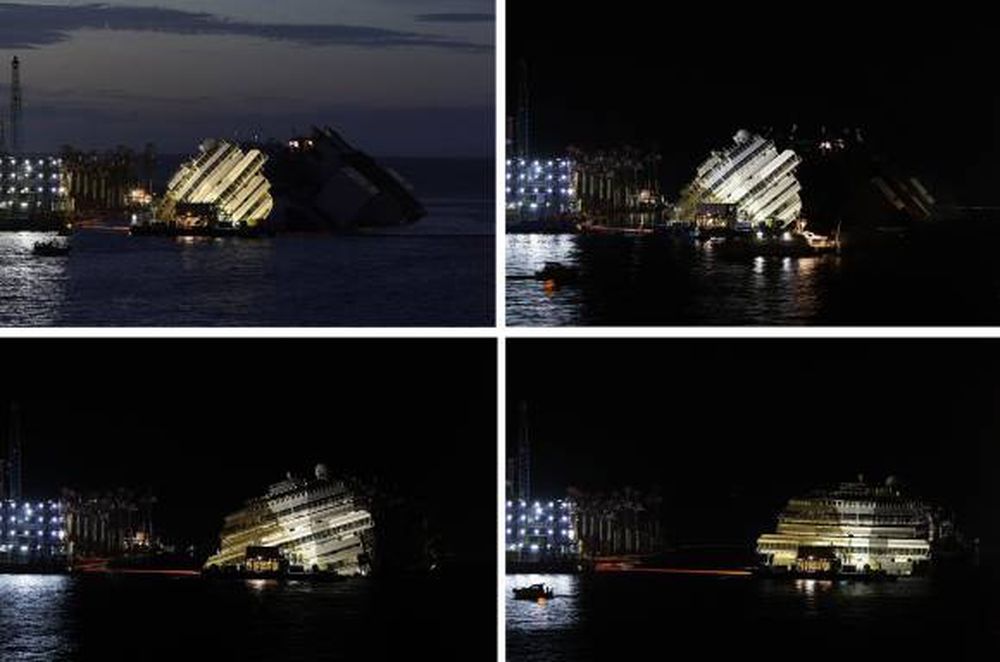 Crucero enderezado