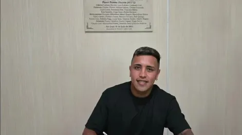 Firma. Leonardo Monje es parte del nuevo plantel de San Martín. Ya firmó contrato y está a las órdenes de Martos.