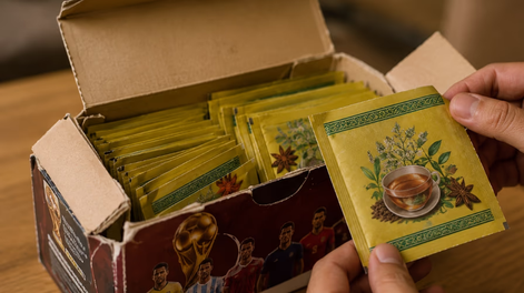 Insólito: compró una caja de figuritas del Mundial y fue estafado