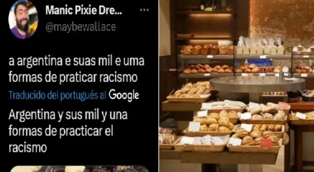 Un brasilero entró a una panadería en Argentina y se indignó: “Practican el racismo”