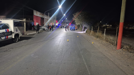 Choque trágico en Chimbas.