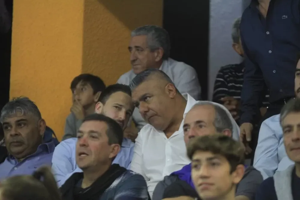 El Chiqui Tapia dijo presente en el Aldo Cantoni