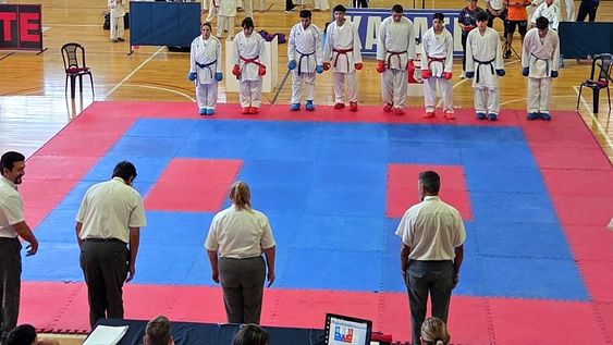 Nacional. San Juan está presente en la Copa de Mar del Plata con el mejor karate del país.