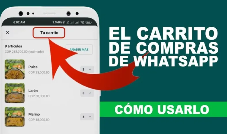 WhatsApp habilitó el carrito de compras: cómo funciona