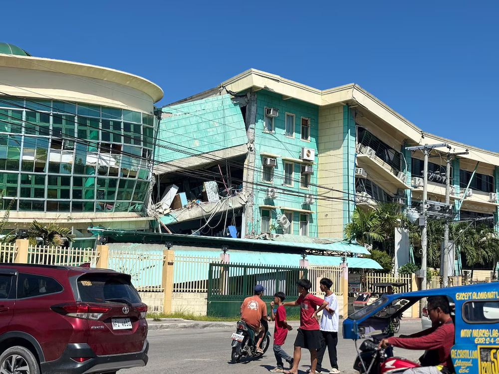 Terremoto en Filipinas. Foto: REUTERS.