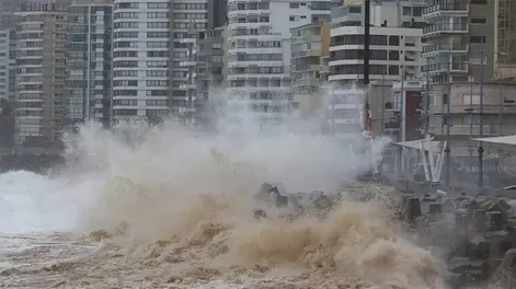 En Chile pronosticaron otra vez marejadas para el 4 de enero