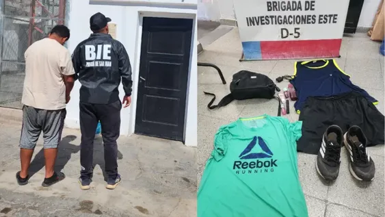 A casi una semana del del robo, cayó uno de los sospechosos.