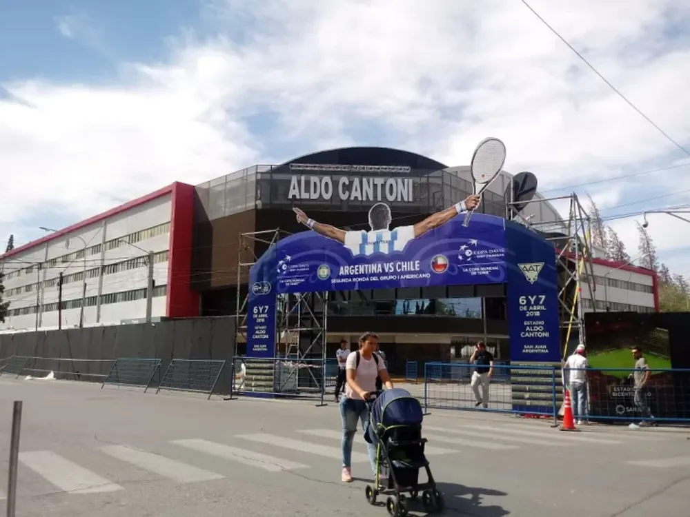 Todos los detalles de ingresos al Cantoni para la serie de Copa Davis