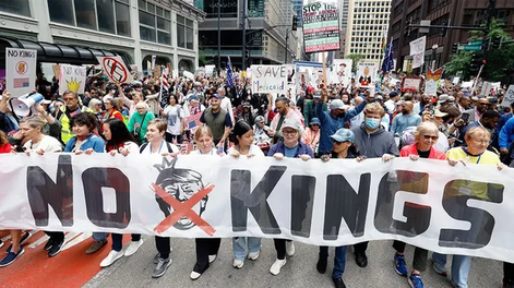 Las protestas contra Trump en Estados Unidos se multiplicaron en miles de ciudades con participación masiva.