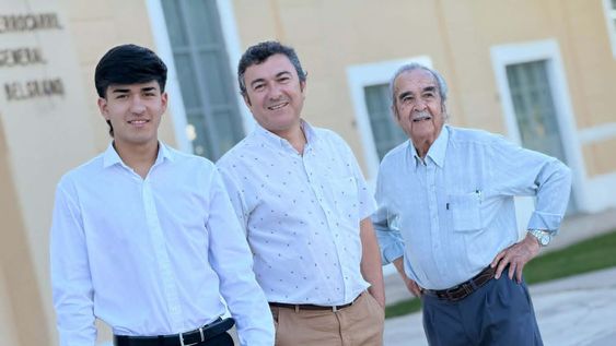 Jorge Pascual Recabarren por tres: nieto, padre y abuelo, comparten nombre y también pasión.&nbsp;