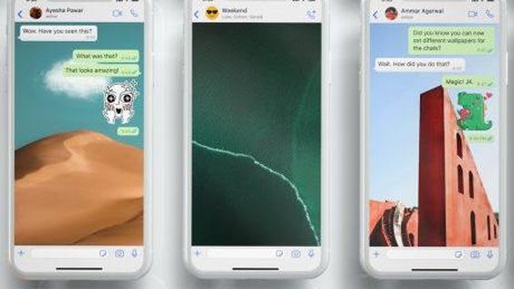 Los nuevos fondos de pantalla personalizados y stickers animados de WhatsApp