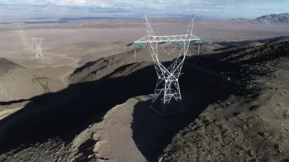 Línea eléctrica con nuevo recorridopara la minería y proyectos solares