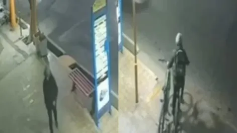 [VIDEO] Ingresó a un consorcio y se llevó dos bicicletas, valuadas en más de medio millón de pesos juntas