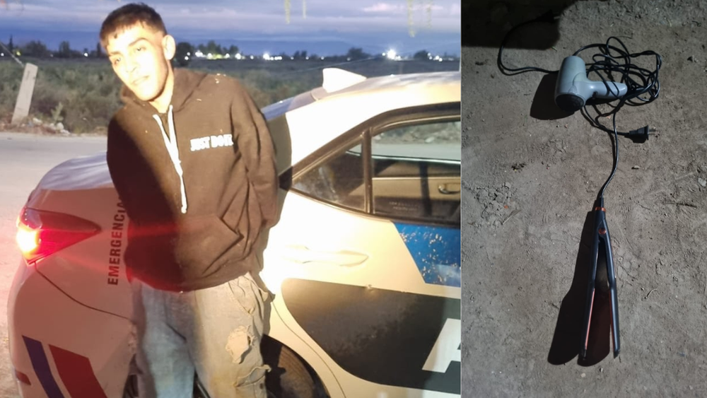 Renato Alexis Méndez, el detenido en Caucete, por ingresar a la casa de su vecino.&nbsp;