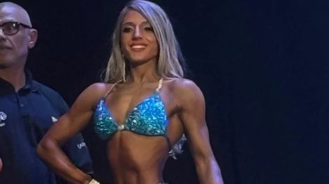 Es sanjuanina, brilla en el mundo del fisicoculturismo argentino y aspira a representar a la provincia por el mundo