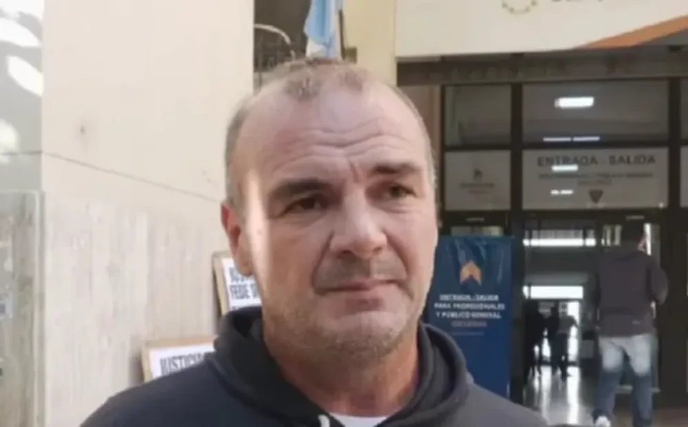 Jorge Rubiño, papá de Lucía Rubiño- Captura imagen Canal 13.-