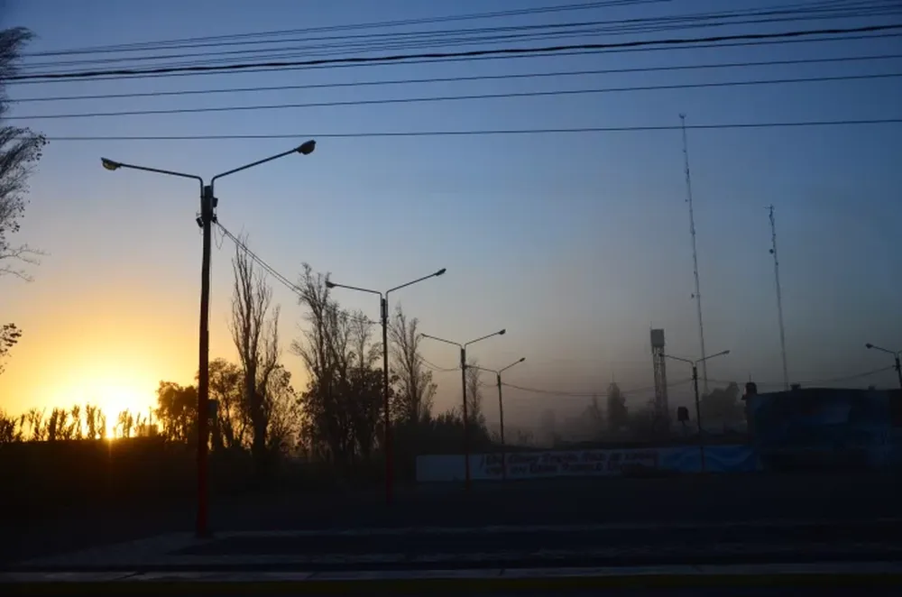 El impacto del viento Zonda, en fotos