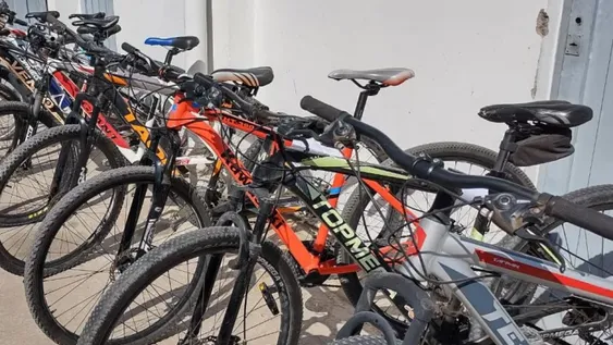 Incautaron 9 bicicletas