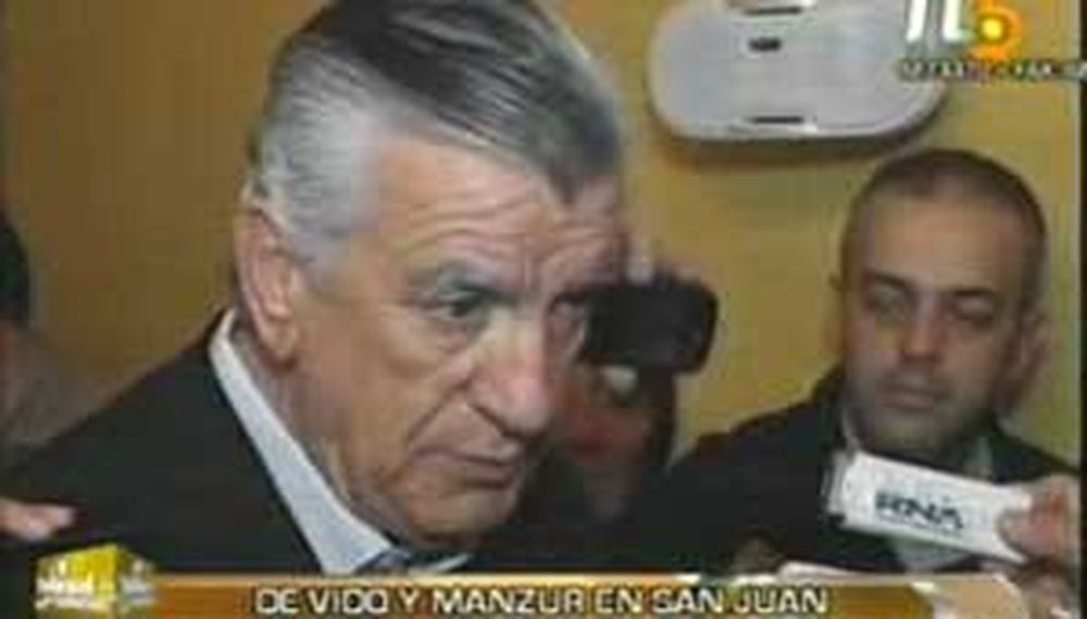 Esperan que De Vido llegue esta noche a San Juan