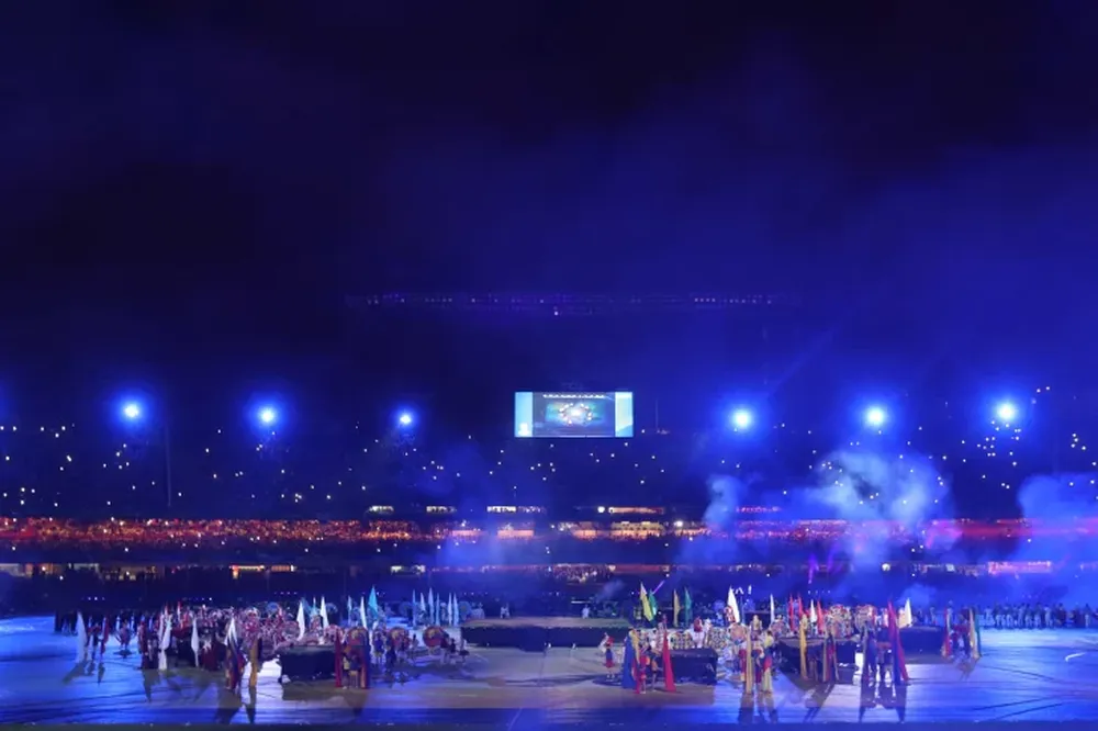Show, música y luces, así fue la inauguración de la Copa América