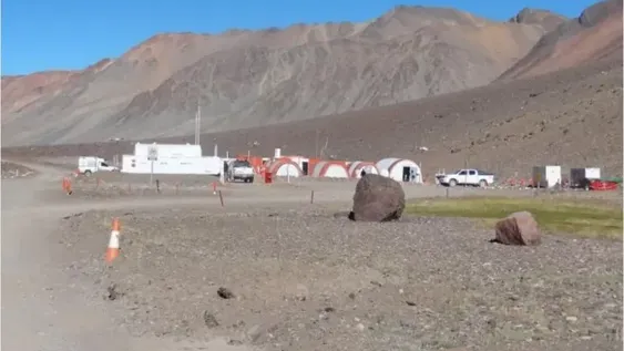 LOS AZULES. El proyecto cuprífero sanjuanino es uno de los más importantes a los ojos del mundo inversor.