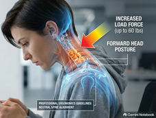 el sindrome del cuello de texto: como el celular destruye la columna vertebral