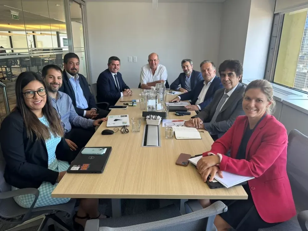 Orrego se reunió con el representante del BID en Argentina por la Ruta 40, el túnel de Zonda y posibles obras nuevas