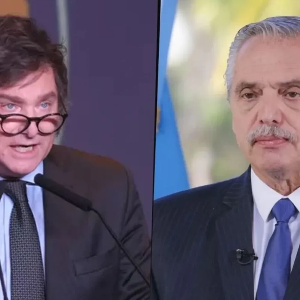 Milei dijo que Alberto tomaba tomaba champagne en Olivos todos los días y se retractó