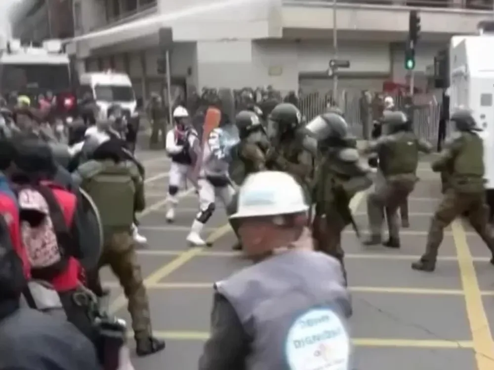 Chile: violentaron el Palacio de La Moneda y hubo incidentes